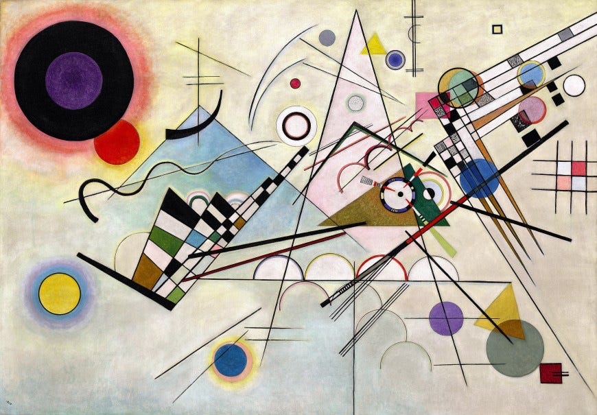 Composition Vii By Wassily Kandinsky 1913 By Maggie Mcneill Medium