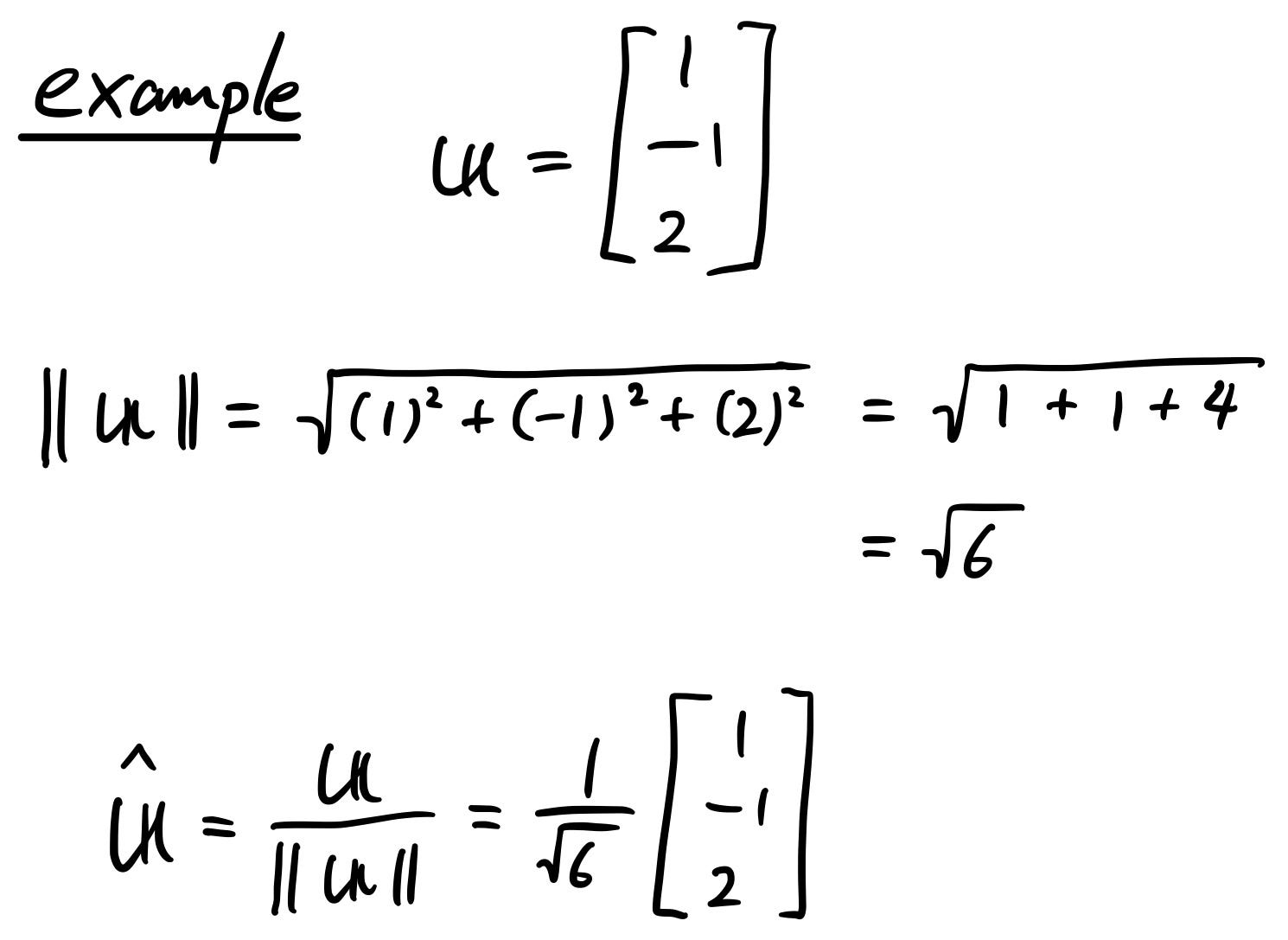 Formula for finding unit vectors · note the vector v with the given components along each axis. Linear Algebra 101 Part 4 This Is A Series Of Articles Towards By Sho Nakagome Sho Jp Medium
