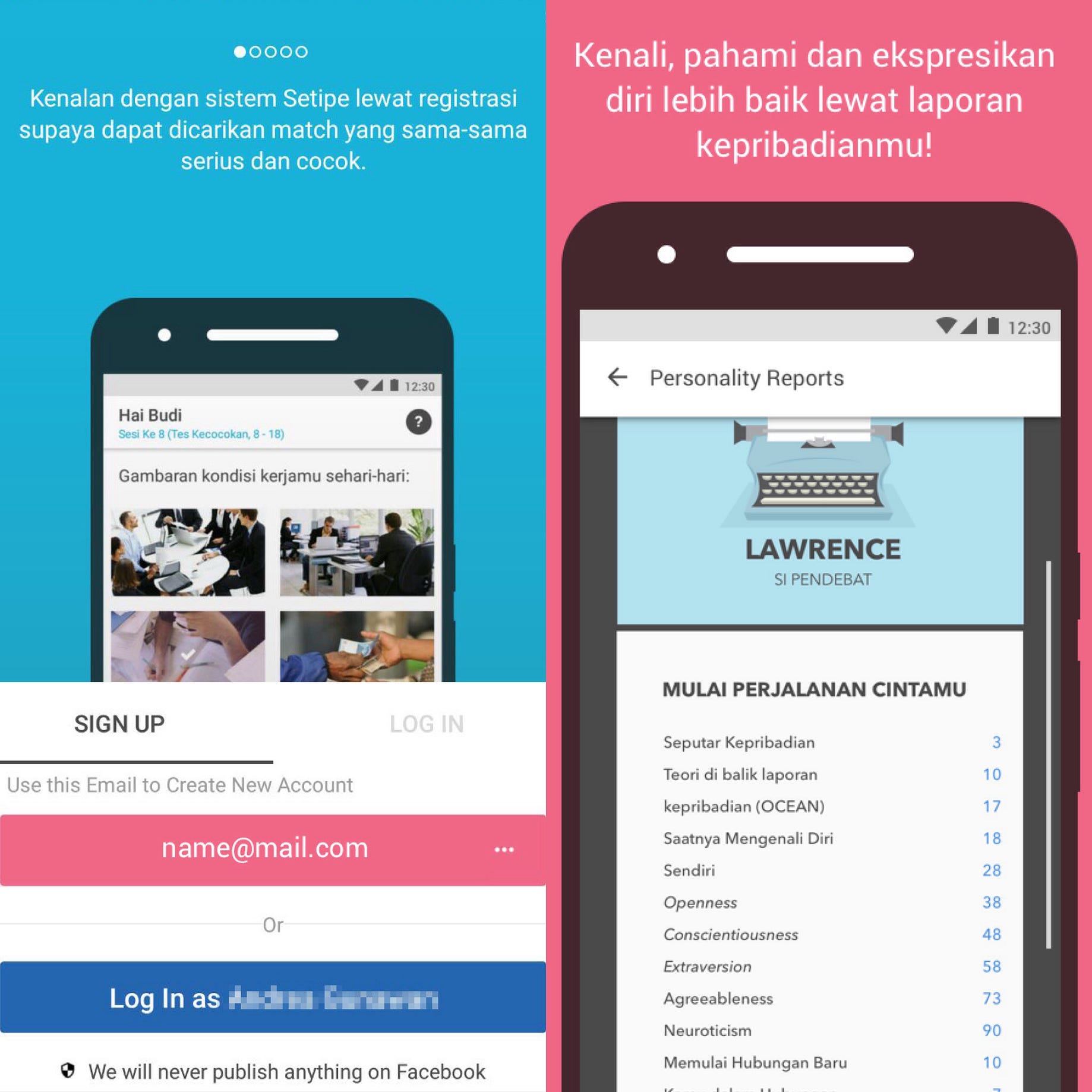 3 Hal yang Mungkin Belum Kamu Ketahui tentang Aplikasi Android Setipe V2 |  by Andrea Gunawan | Setipe | Medium