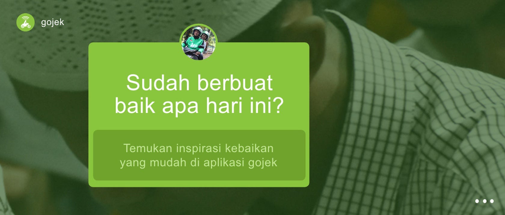 How GOJEK’s Web Team Developed ‘Inspirasi Kebaikan’ Campaign | by Sigit  Prabowo | Life at Gojek | Medium
