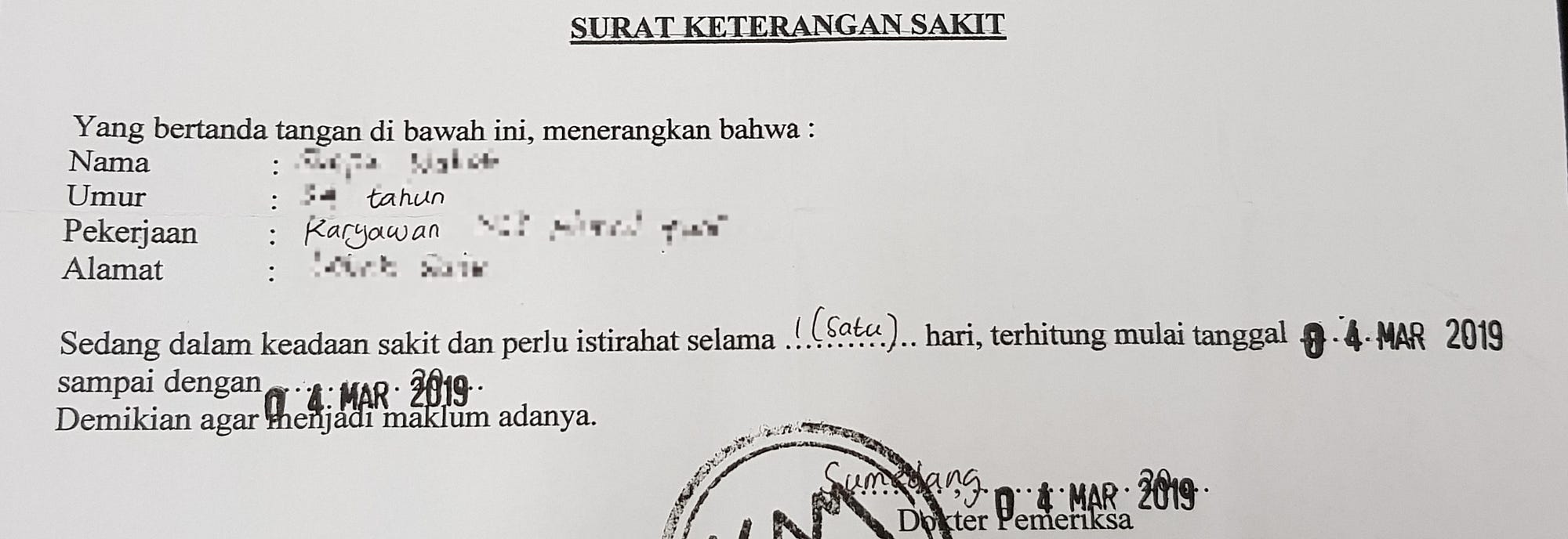 Sayangnya banyak sekali sindikat pemalsu surat keterangan ini, dan jangan sampai kamu tertipu ya. Cara Menulis Surat Dokter Yang Baik Êá´á´Ê Medium