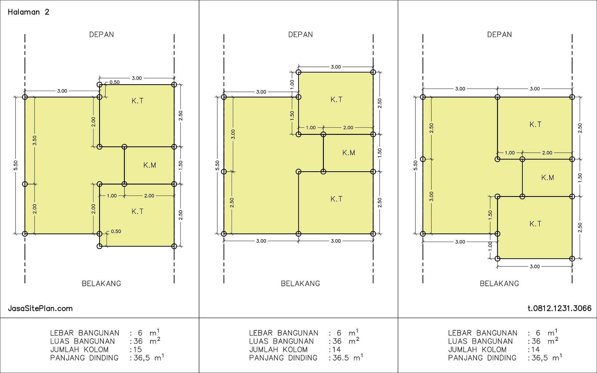 Contoh denah rumah dengan skala desain rumah. 100 Kumpulan Denah Tipe 36 Gambar Gambar Dibawah Ini Dapat Anda By Jasa Site Plan Medium