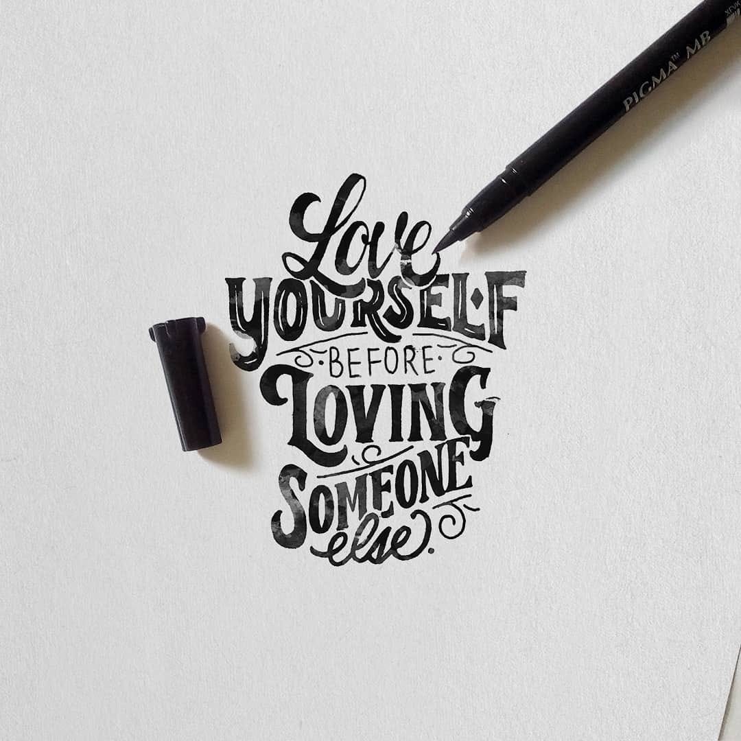 Menggunakan Hand Lettering Sebagai Media Pelampiasan Perasaan | by Dimas  Fakhruddin | Letter Talks | Medium