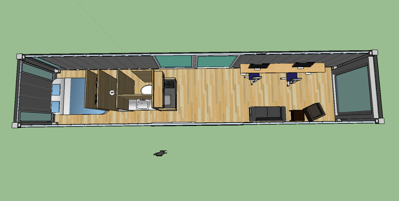 Fresh Shipping Container Homes Floor
