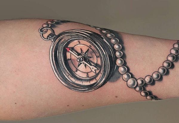 Tatuagens De Bússola: Idéias E Significados | By Tatuagens Hd | Medium 414_x_600_jpg