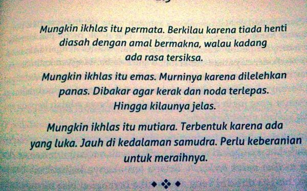 seperti apa ikhlas itu ?. IKHLAS | by HKN | Medium