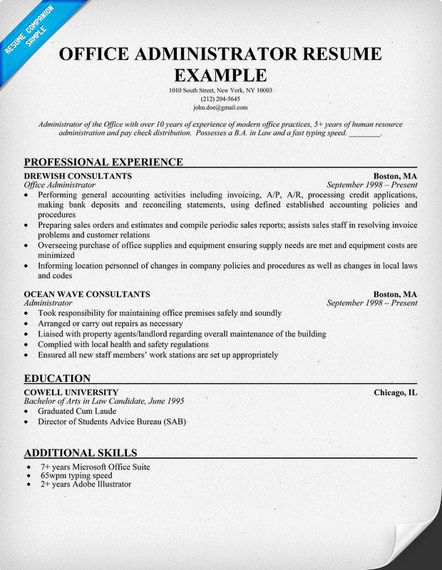 Create, personalize, update, and share your resume for free with emurse.com. Administrative Resume Examples What To Look Out For By Leethomas Lee Medium