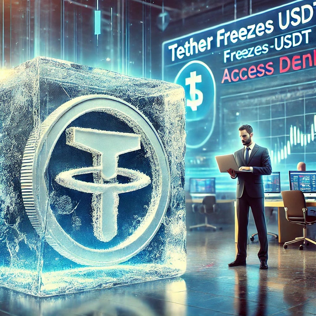 Tether’s Power: Can Your USDT Be Frozen? The Risks of Centralized Stablecoins | by Gökhan SAKALLI | The Capital | Mar, 2025