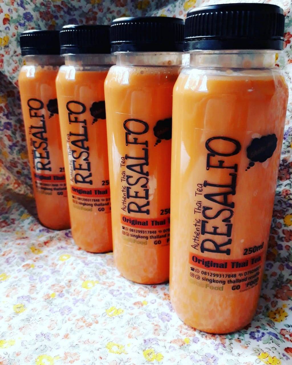 Bagi anda yang bergerak di bidang usaha minuman seperti thai tea, es bubble, . Stiker Transparan Tahan Air Cocok Untuk Plastik Dan Kaca