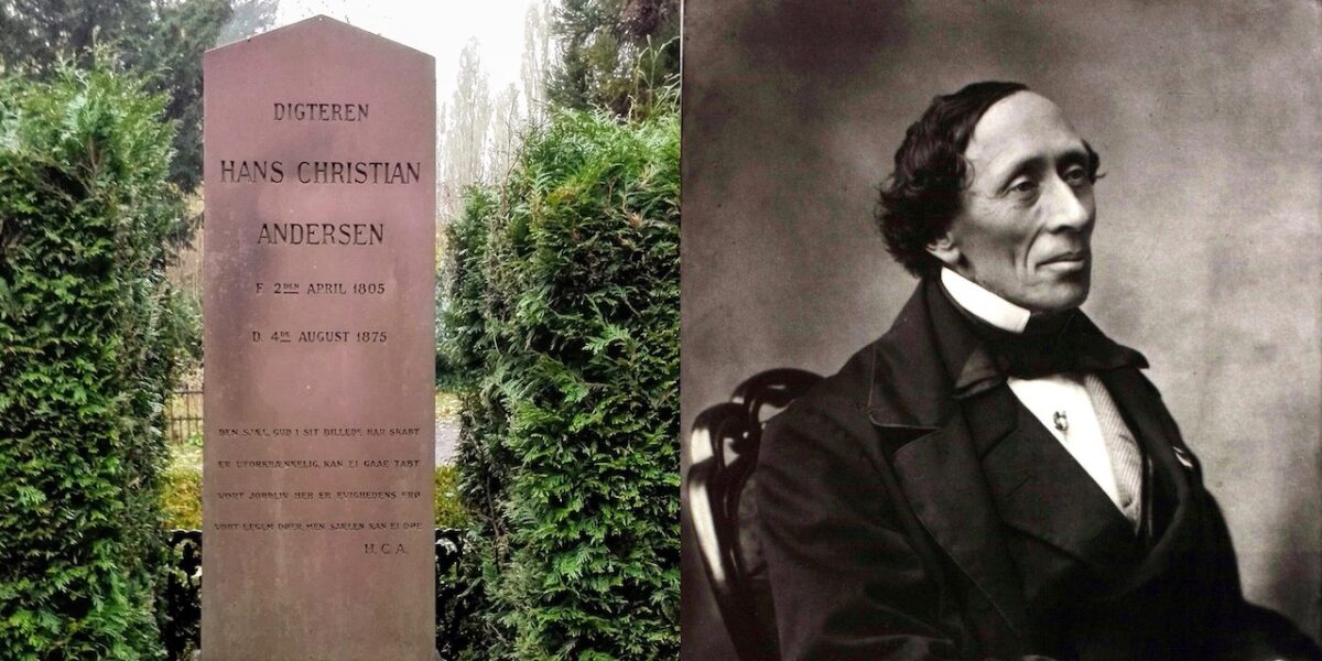 Andersens hus / museum, odense, denmark. H. C. Andersen på Assistens Kirkegård - Mit Nørrebro