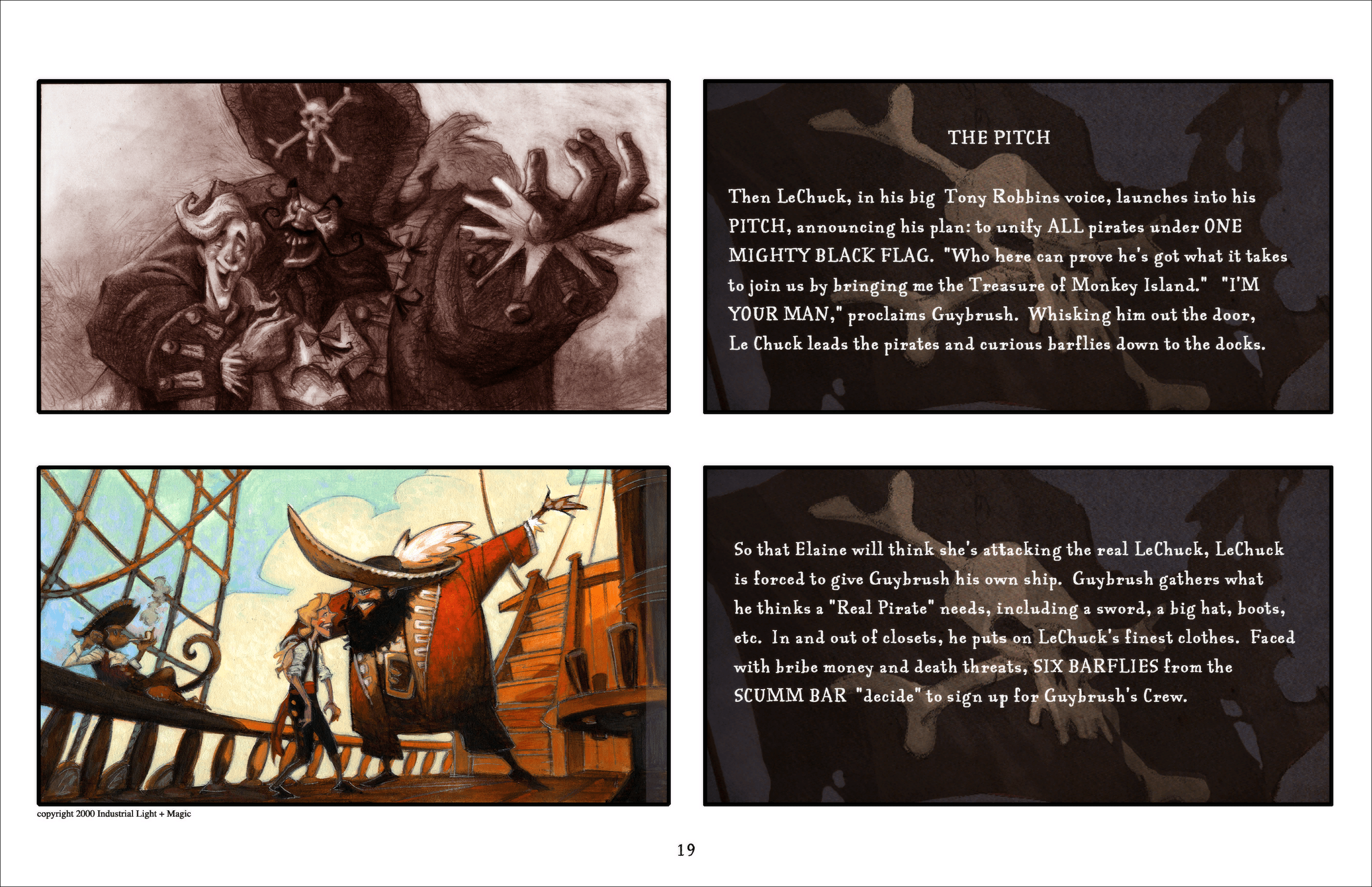 Curse Of Monkey Island Movie Concept Art The International House Of Mojo