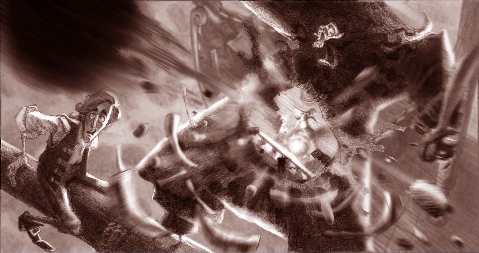 Curse Of Monkey Island Movie Concept Art The International House Of Mojo