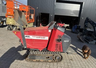 Bæltedumper m/selvlæsser, benzin 700kg