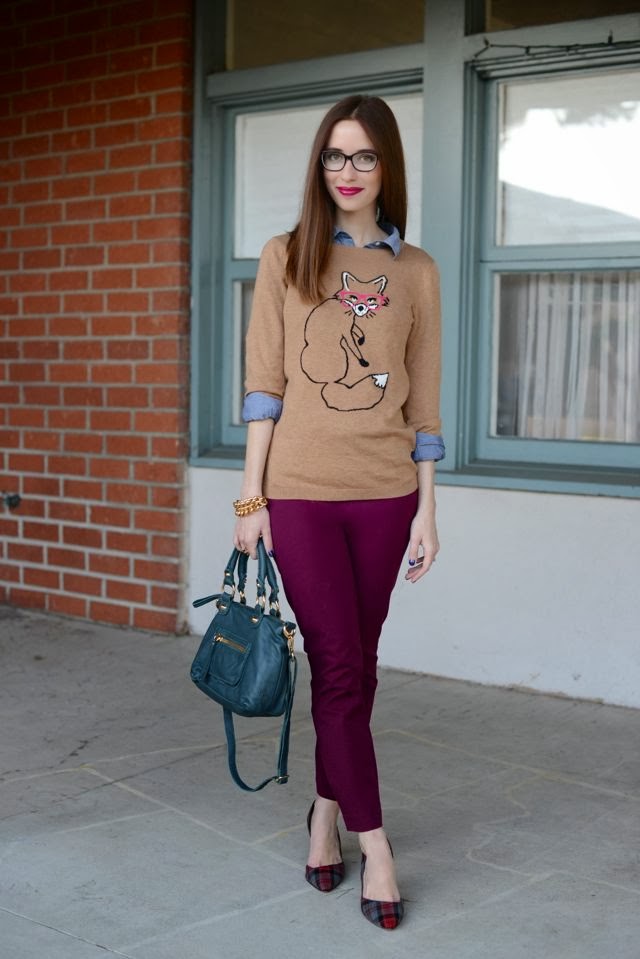 old navy fox sweater