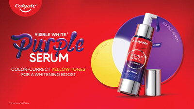 COLGATE DEBUTS FIRST-EVER VISIBLE WHITE PURPLE SERUM: A GAME-CHANGER IN ORAL BEAUTY