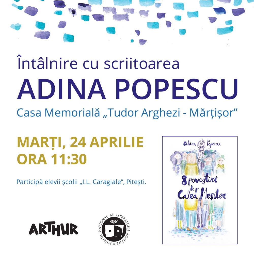 Intalnire Cu Scriitoarea Adina Popescu