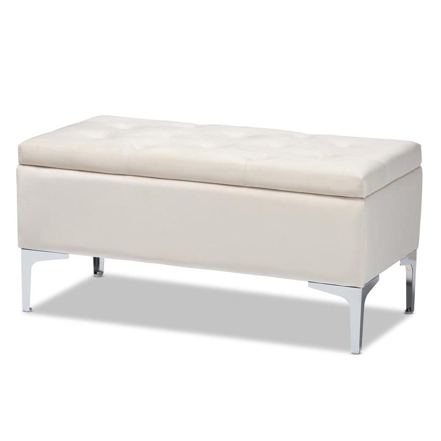 Welcome plush comfort into your home with the vintage style bianca ottoman. lowe s