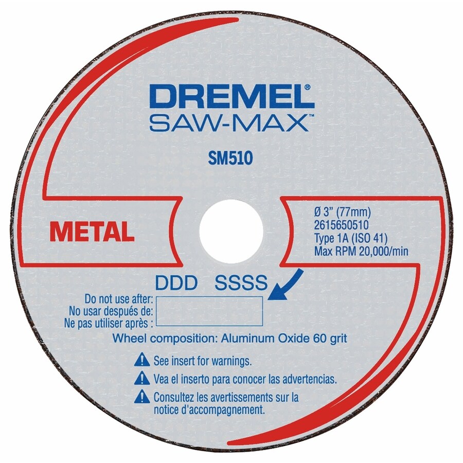 Emc05783 for angle grinders, petrol saws and other hand held power tools to cut external . Dremel 3-Piece 3-in Saw-Max Metal Cut-Off Wheel at Lowes.com