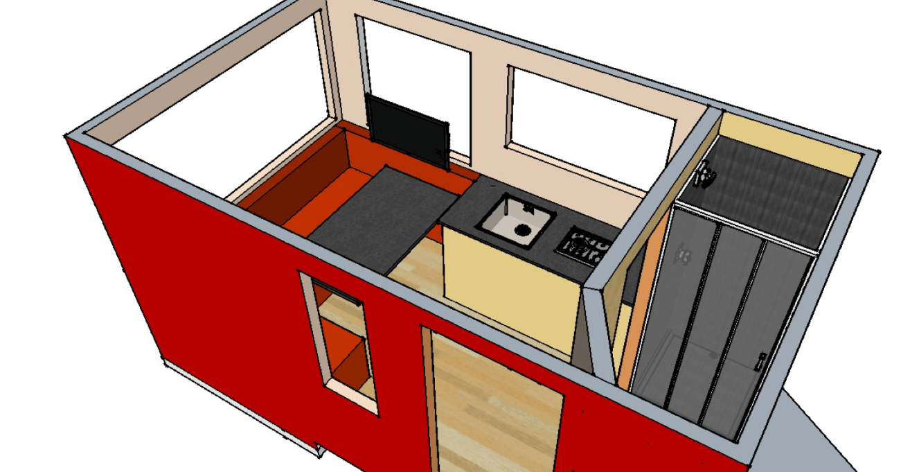 De bergjes bietet neue und gebrauchte mobilheime und chalets. Mobiles Tiny House Zweisamkeit | Mobiles Tiny House