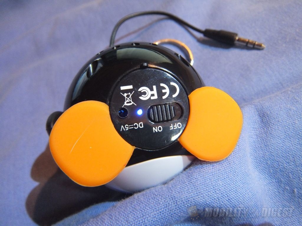 Mobility Digest Review Kitsound Mini Buddy Penguin Speaker MobilityDigest