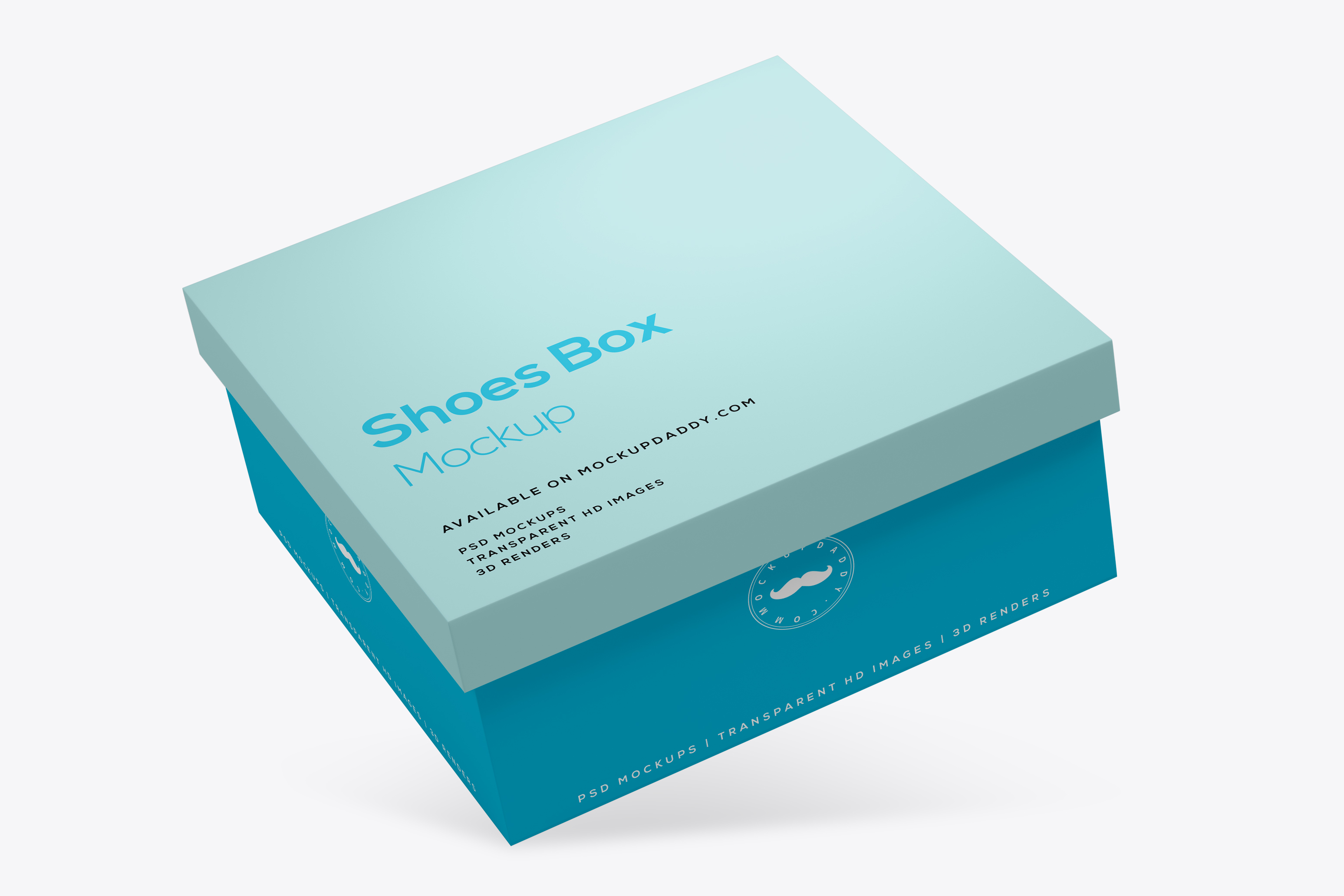 Free open shoe box mockup for packaging, which helps you to showcase footwear packaging design for presentation. Square Shoes Box Mockup Free Download Mockup Daddy