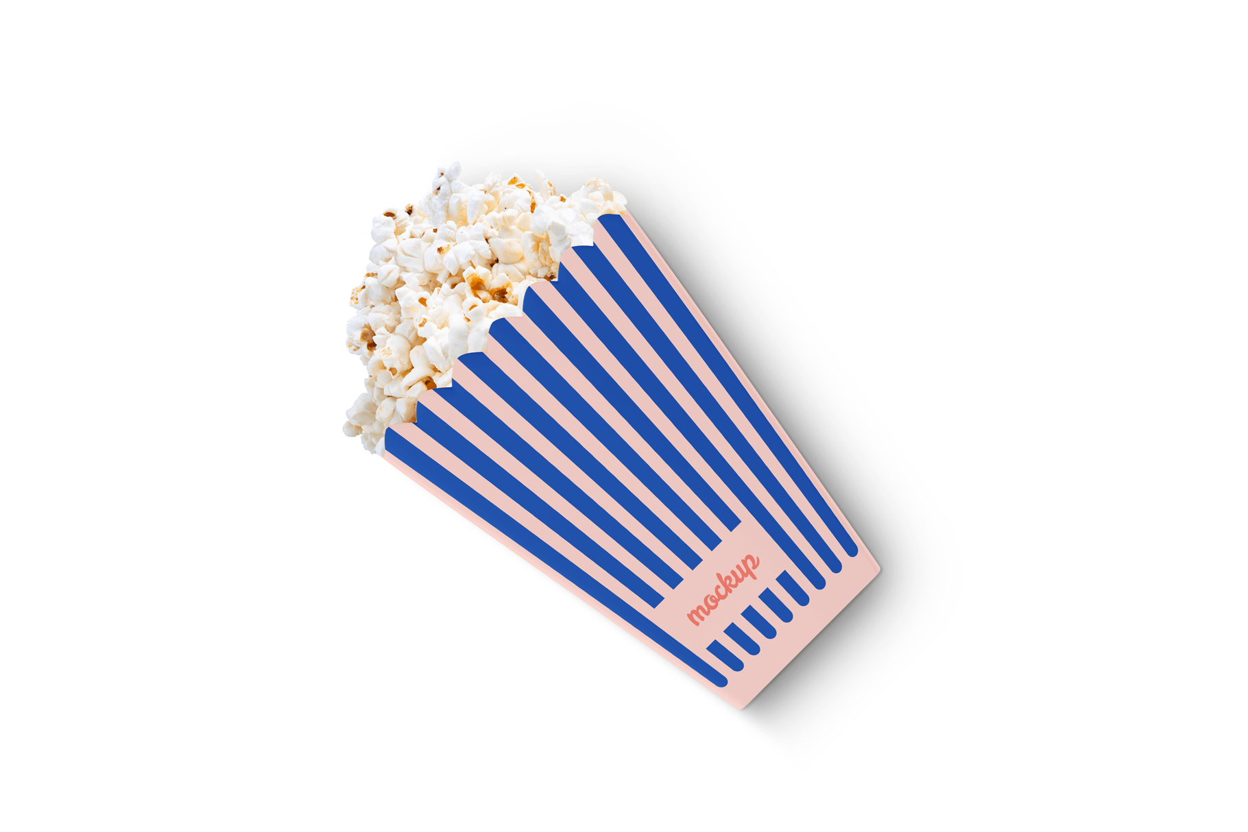Free popcorn paper box mockup. Popcorn Mockup Mockup Daddy