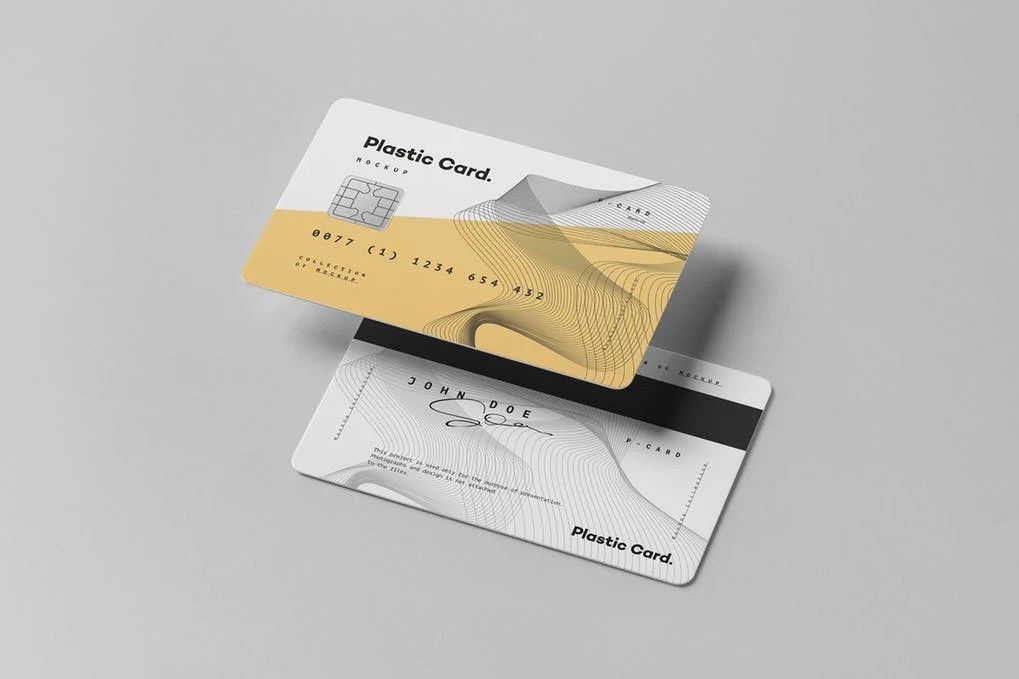 These cards have been in existence since the 1970s. Plastic Card Mockup 40 Free Premium Plastic Card Psd Vector Ai