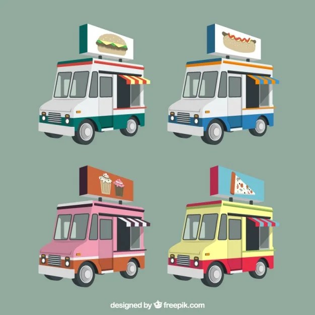 The trucks are like mobile catering kitchens that drive to your location. 41 Delicious Free Food Truck Mockup Fast Food Ice Cream