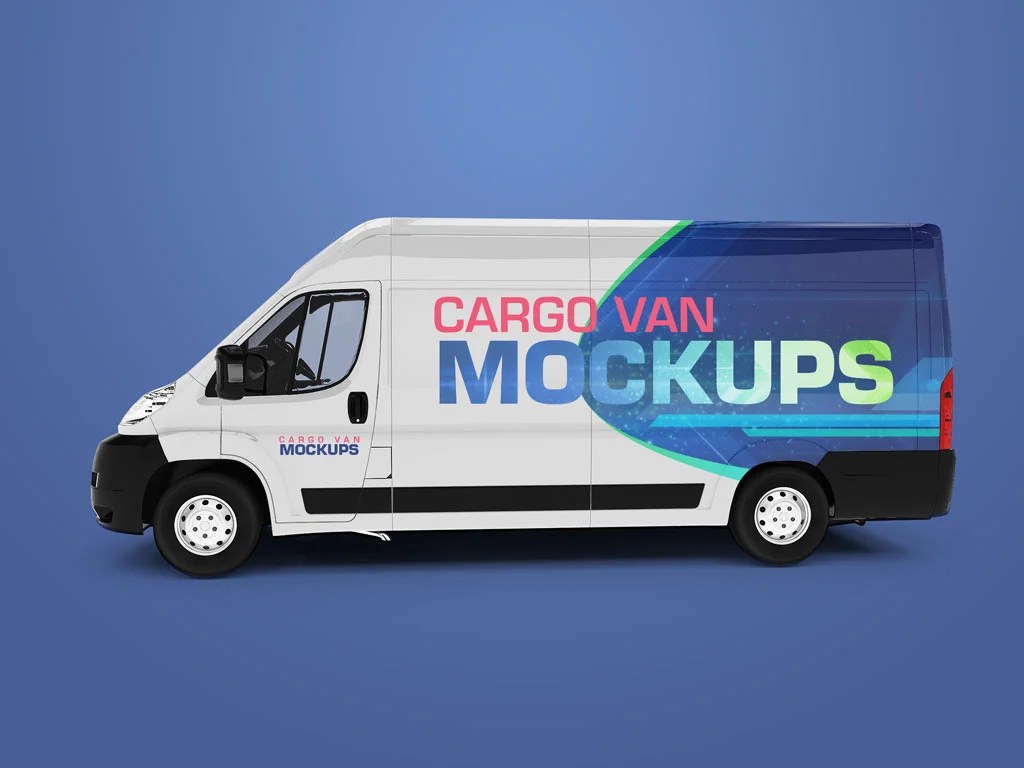 Free ultra realistic delivery van mockup set. 41 Best Free Van Mockup Psd Ai Template For Delivery Car