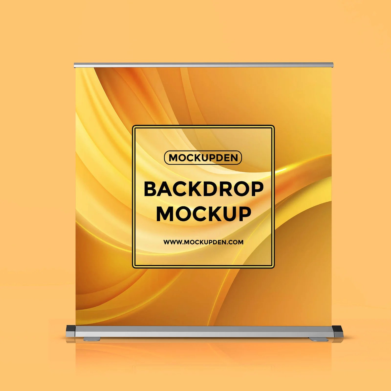 The ad banner is fully editable. 15 Best Backdrop Mockup Psd Templates Indoor Outdoor