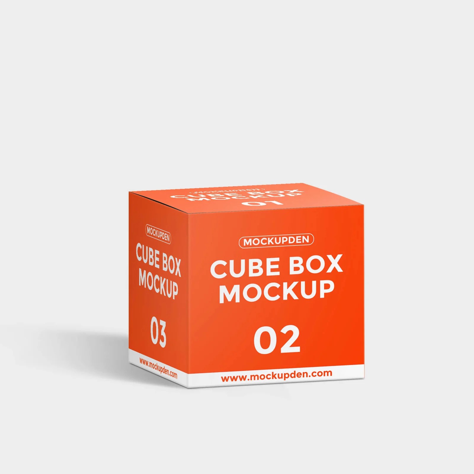 Search and download 6700+ free hd aesthetic stickers png images with transparent background online from lovepik. Free Cube Box Mockup Psd Template Mockup Den