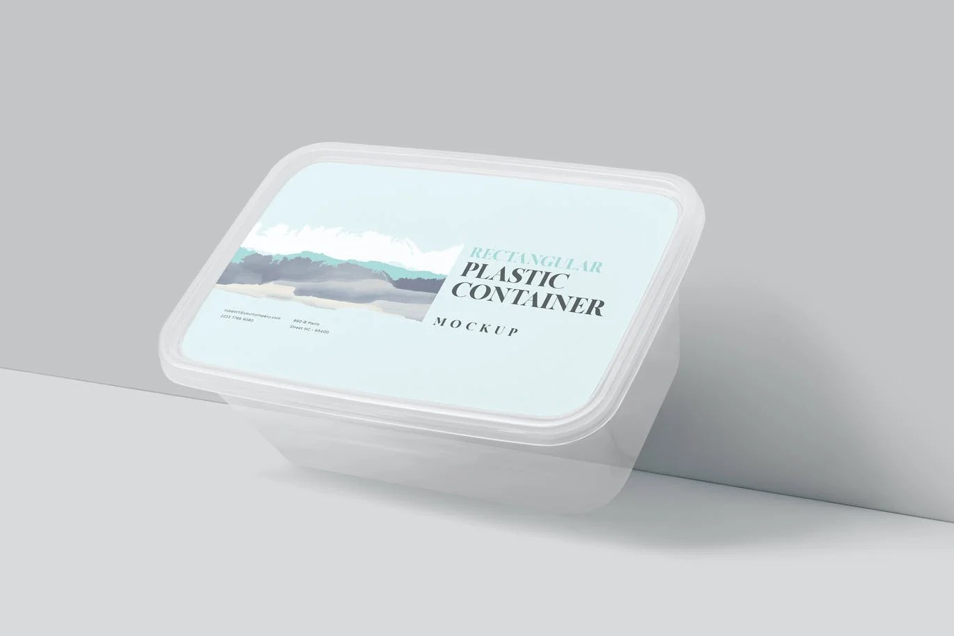 Pouring paint metal bucket mockup free psd. 22 Cool Food Container Mockup Psd Templates For Packaging