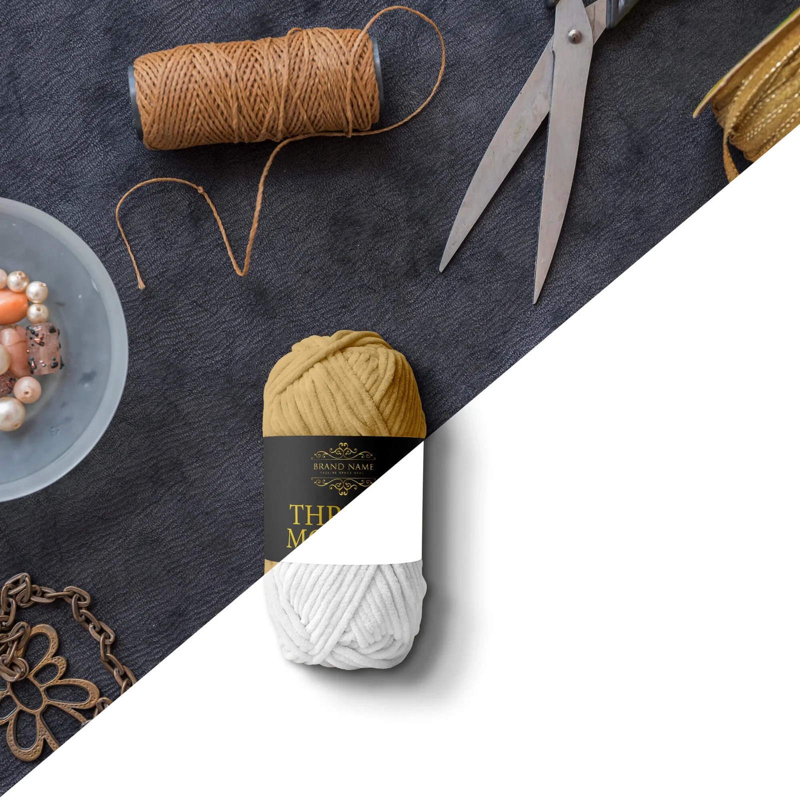 Something went wrong while submitting the form. Free Thread Mockup Psd Template Mockup Den