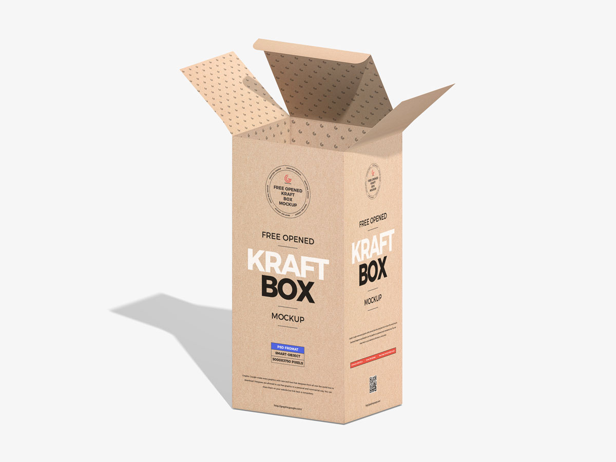 Image Cup design · packaging design inspiration . Free Packaging Craft Open Box Mockup Design Mockup Planet