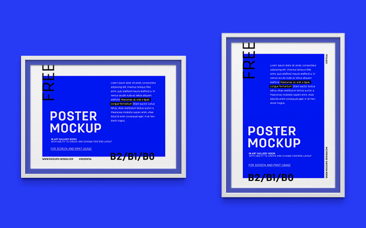 Mar 08, 2018 · gallery poster mockup psd template poster on wall mockup design. Free Art Gallery Mockup Mockups Design