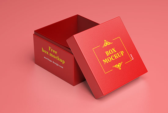 When you purchase through li. Free Gift Box Mockup Mockups Design
