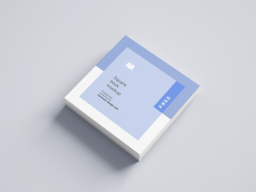 Comp (aka mockup) reviews are a vital step in the design process, but they don't have to be so stressful. Free Square Book Mockup Mockups Design