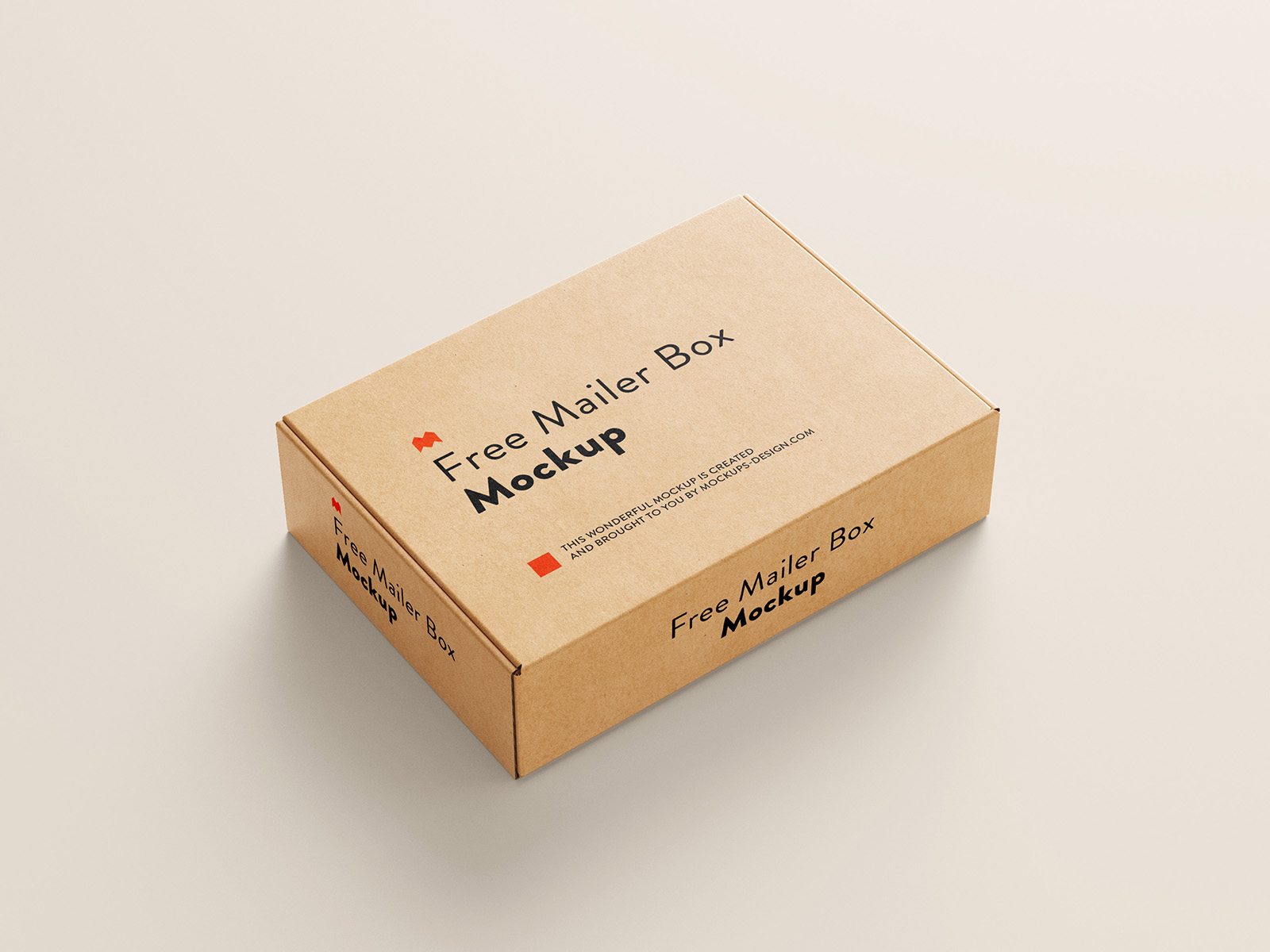 Free mailer box mockup Mockups Design Free Premium Mockups