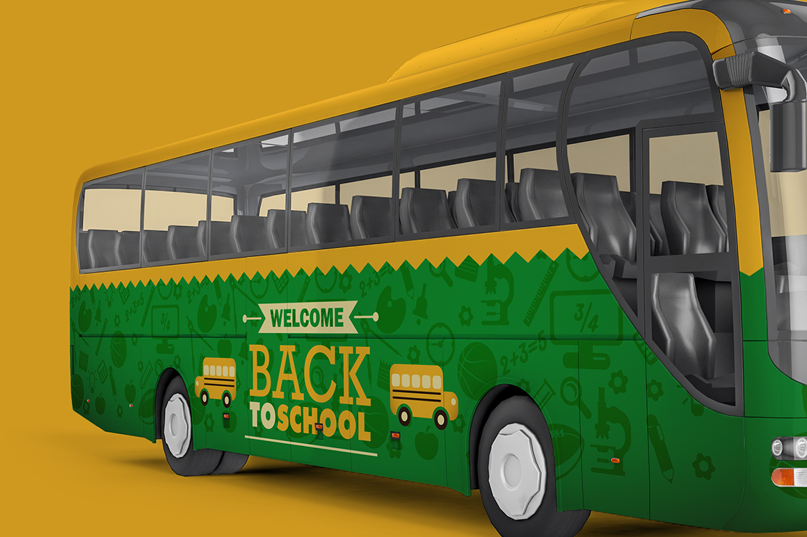 Traveling can be expensive these days, but you can take advantage of some clever ways to save big when going on a trip inside the united states. Bus Mockup Mockupslib