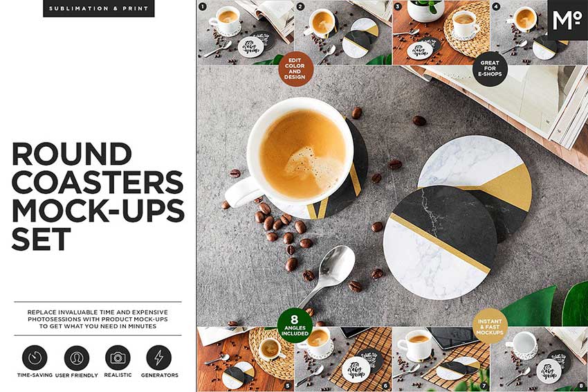 Three delicious tea cocktail recipes women's health may earn commission from the links on this page, but we only feature products we believe in. 35 Useful Coaster Mockup Psd Templates Mockuptree