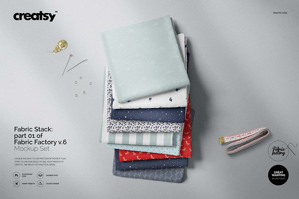 A neatly organized photoshop psd file. 50 Beautiful Fabric Mockup Psd Templates Mockuptree