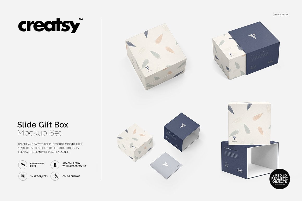 481 2 this is a tutorial for a super easy gift box. 30 Gorgeous Gift Box Mockup Psd Templates Mockuptree