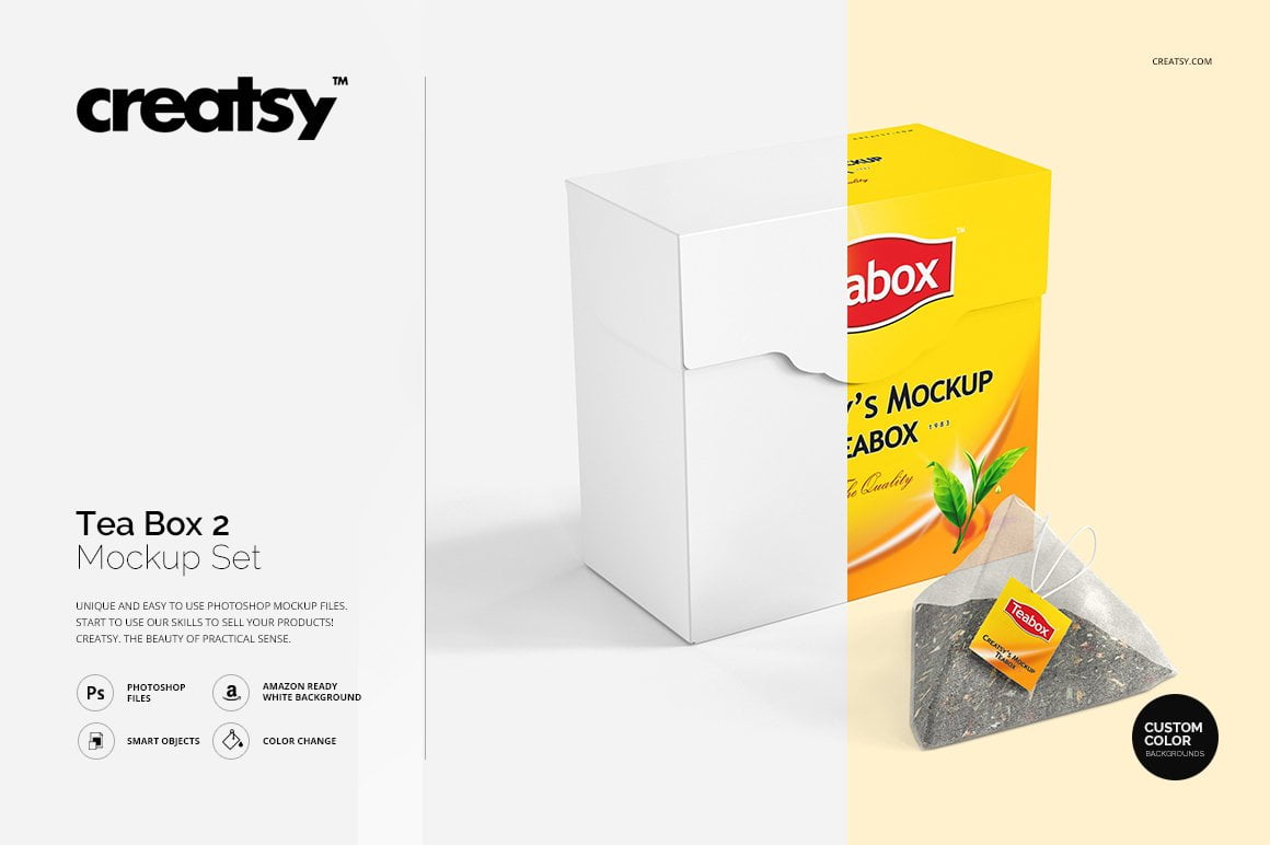Free tea bags packaging mockup. 19 Wonderful Tea Mockup Psd Templates Mockuptree