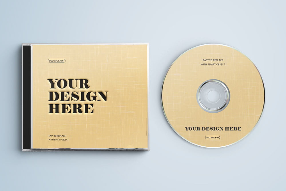 25+ stunning album cover mockup free psd templates: Free Cd Case Mockup Psd Mockuptree