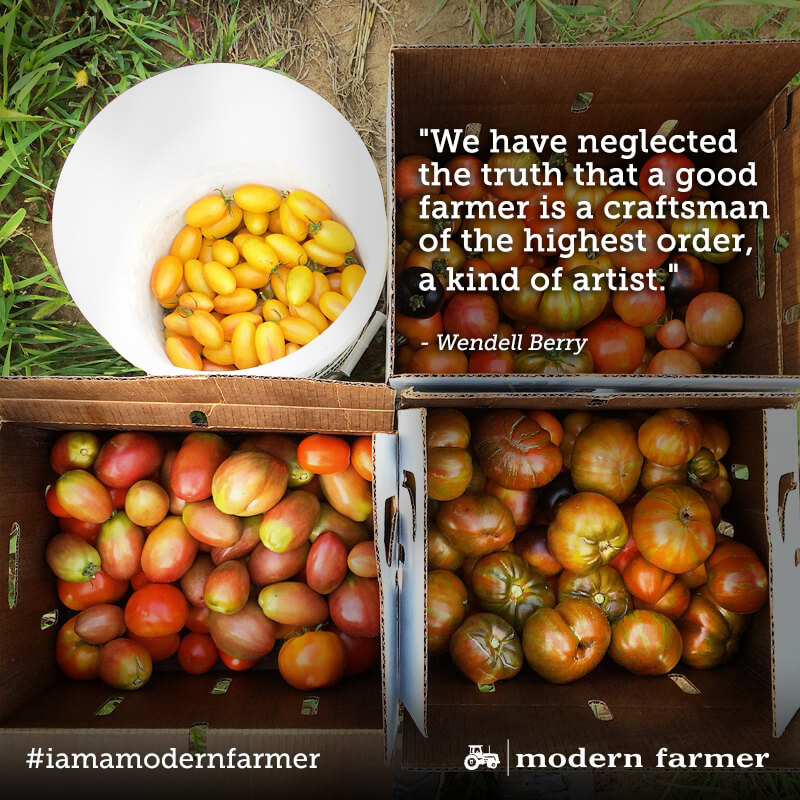 · “you get to sit down at the end of the day . 10 Quotes That Ll Help You Fall Back In Love With Farming Modern Farmer