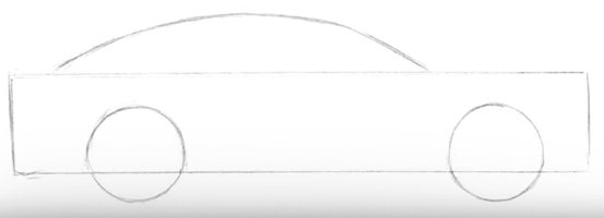 как нарисовать бмв м5 поэтапно