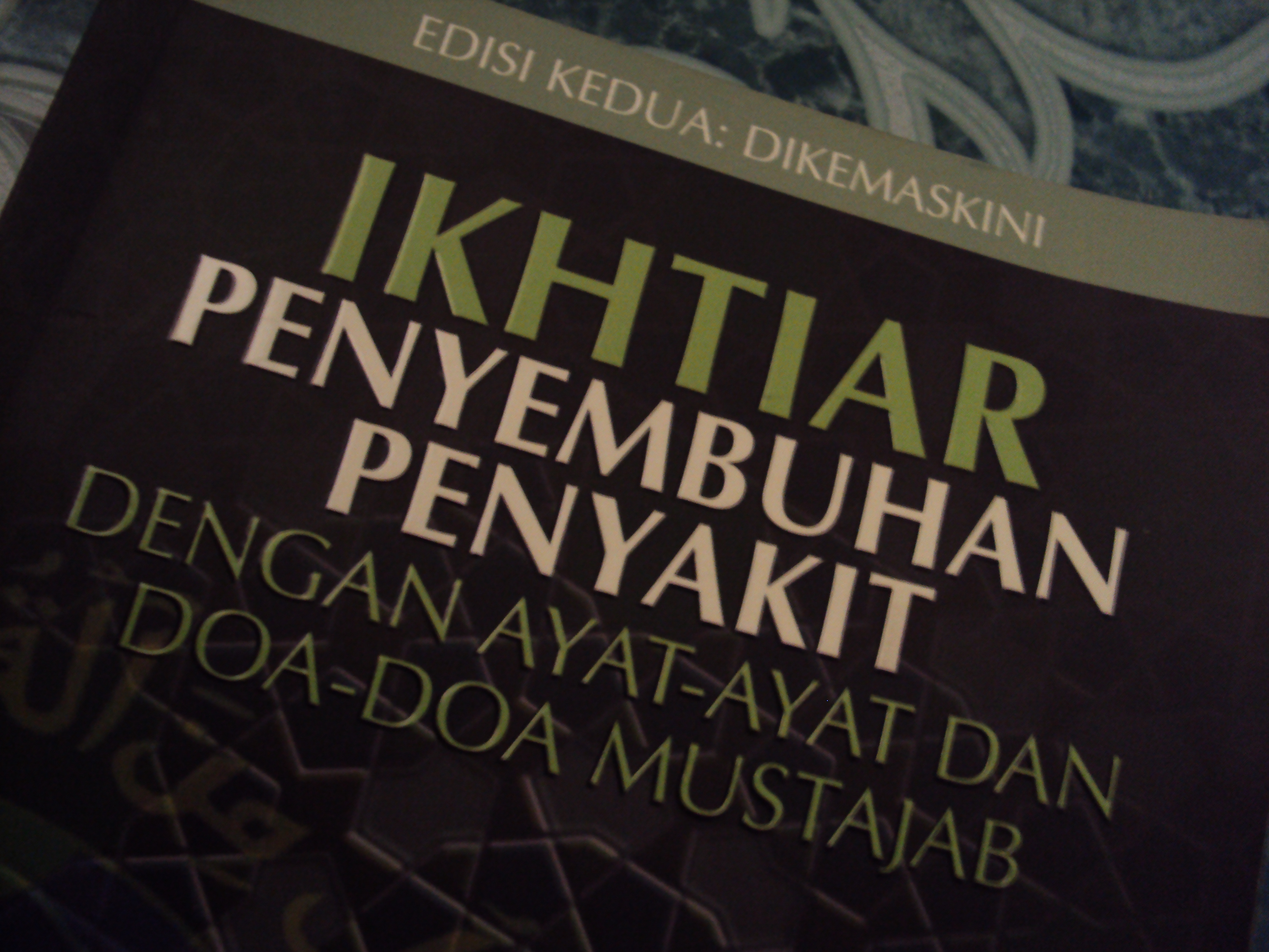 ~Ikhtiar Penyembuhan Penyakit~  don't wait until tomorrow