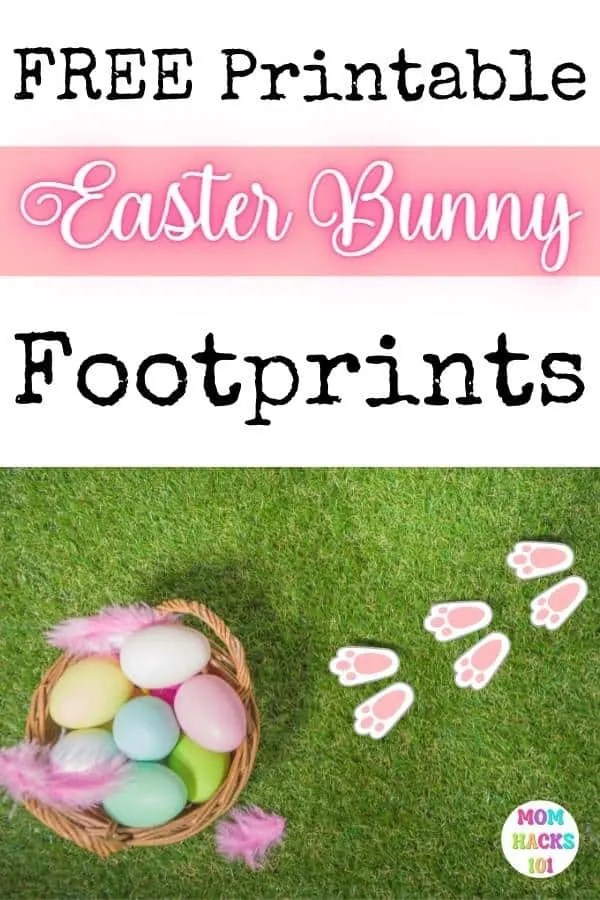 free printable bunny footprints for easter mom hacks 101