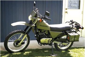 Ganteng Dan Gagahnya Suzuki Dr250s Patrol Bookmark Buat Modif Thunder Monkeymotoblog