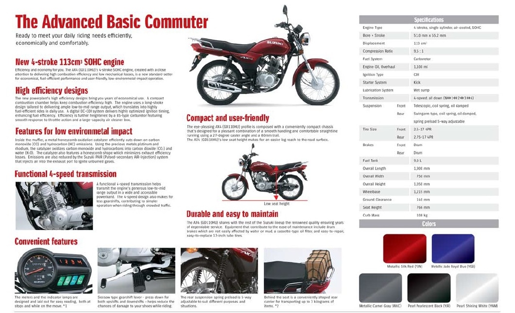 Suzuki AX4, Motor Sport Entry Level Suzuki Di Arab Saudi MONKEYMOTOBLOG